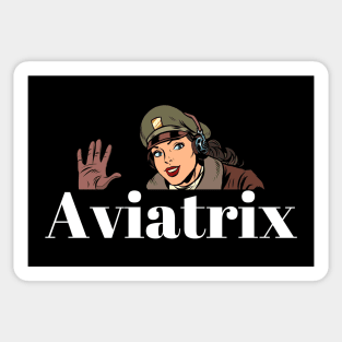 Aviatrix Vintage Sticker